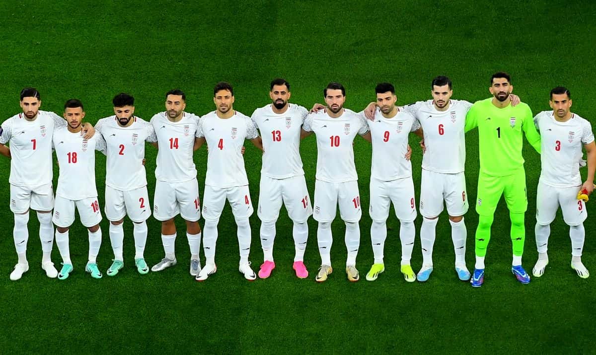 عکس از بازیکنان تیم ملی ایران در کافا