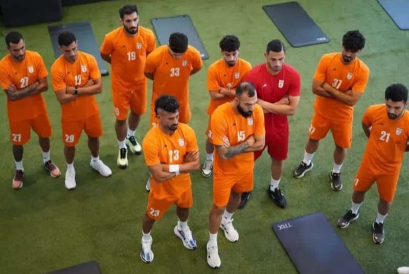 عکس از تمرین بازیکنان تیم ملی ایران در جام کافا