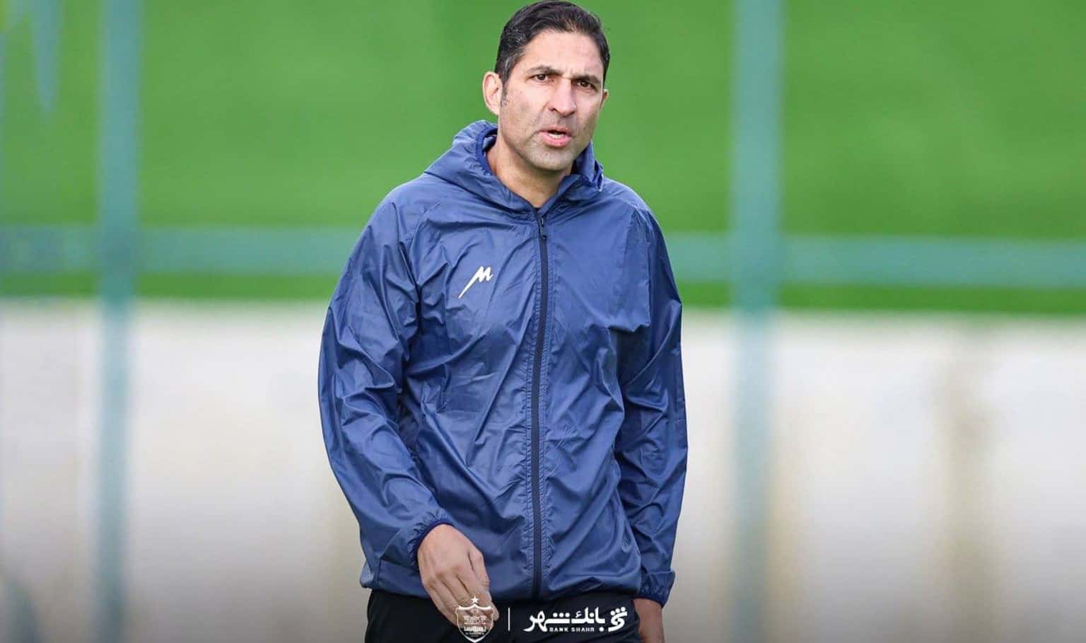 عکس از وحید هاشمیان در تمرینات ترکیه پرسپولیس
