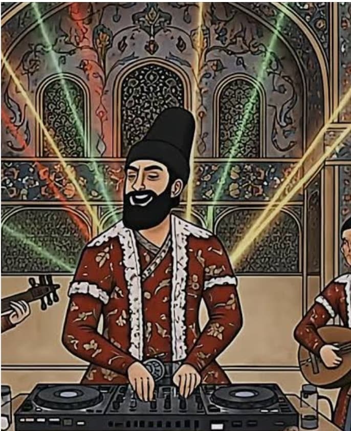 دانلود ریمیکس ترند و اینستاگرامی "ساقی" با کیفیت بالا - ریمیکس تکنو قاجاری