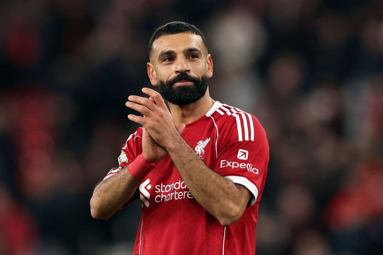 محمد صلاح در پیراهن لیورپول