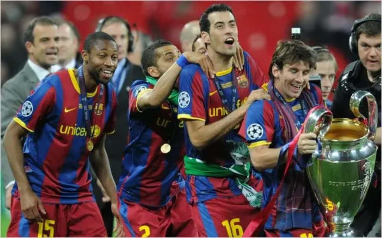 قهرمانی بارسلونا در لیگ قهرمانان اروپا در سال 2011