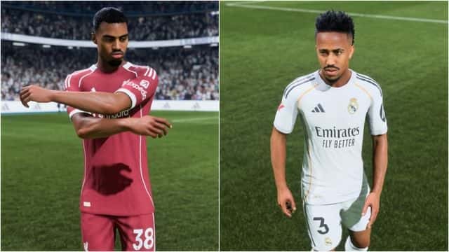 رایان خرافنبرخ، هافبک لیورپول - ادر میلیتائو، مدافع رئال مادرید در EA FC 26