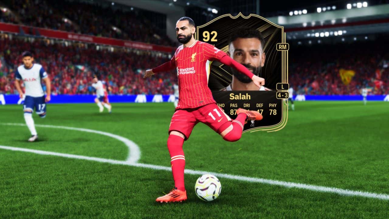 شبیهسازی محمد صلاح در بازی EA FC 26