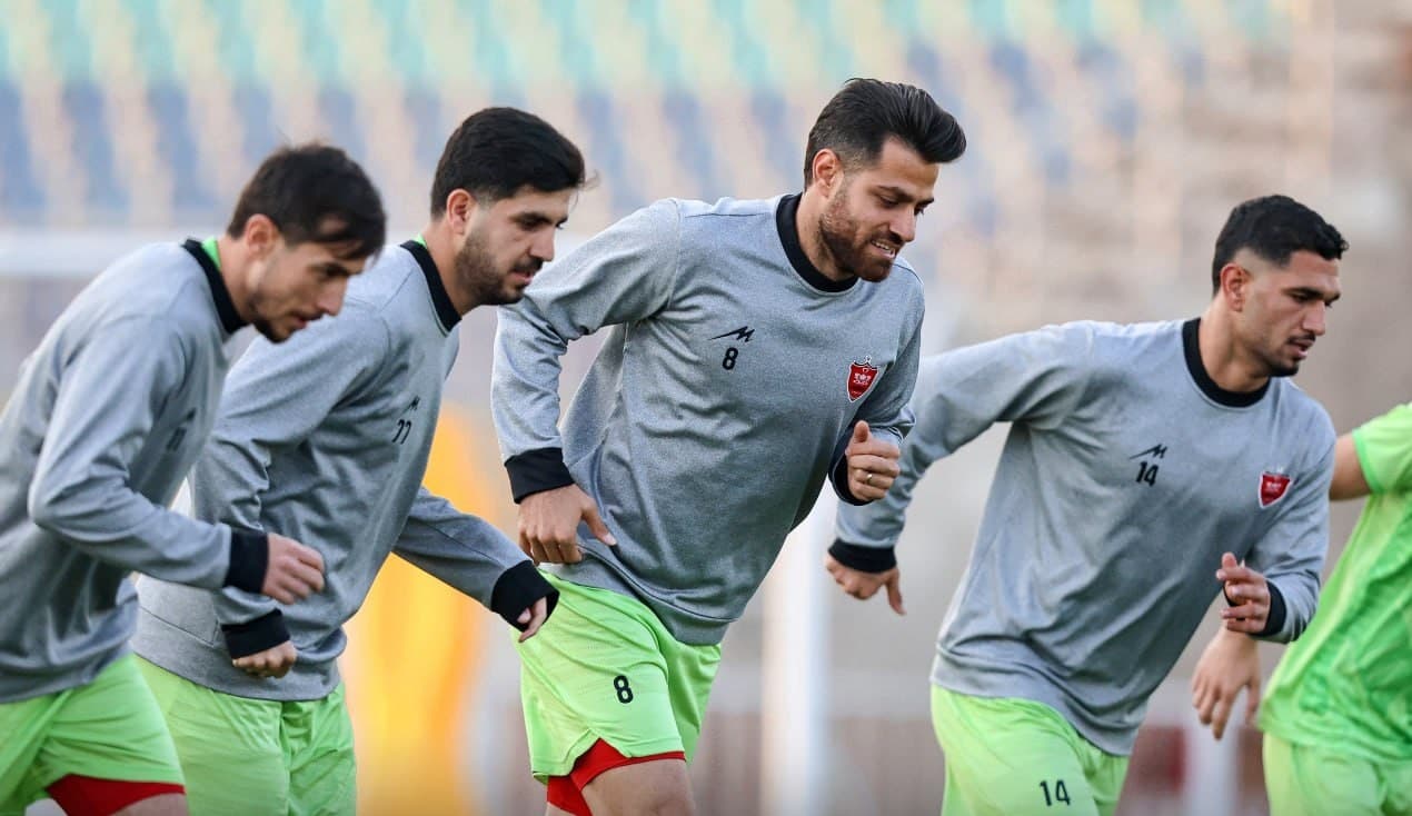 تمرین پرسپولیس