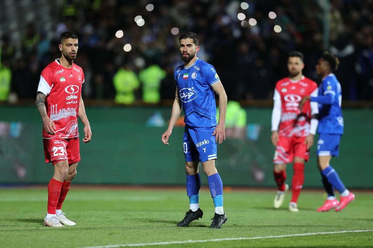 علیرضا کوشکی-میلاد سرلک-استقلال-پرسپولیس-دربی تهران-ورزشگاه آزادی