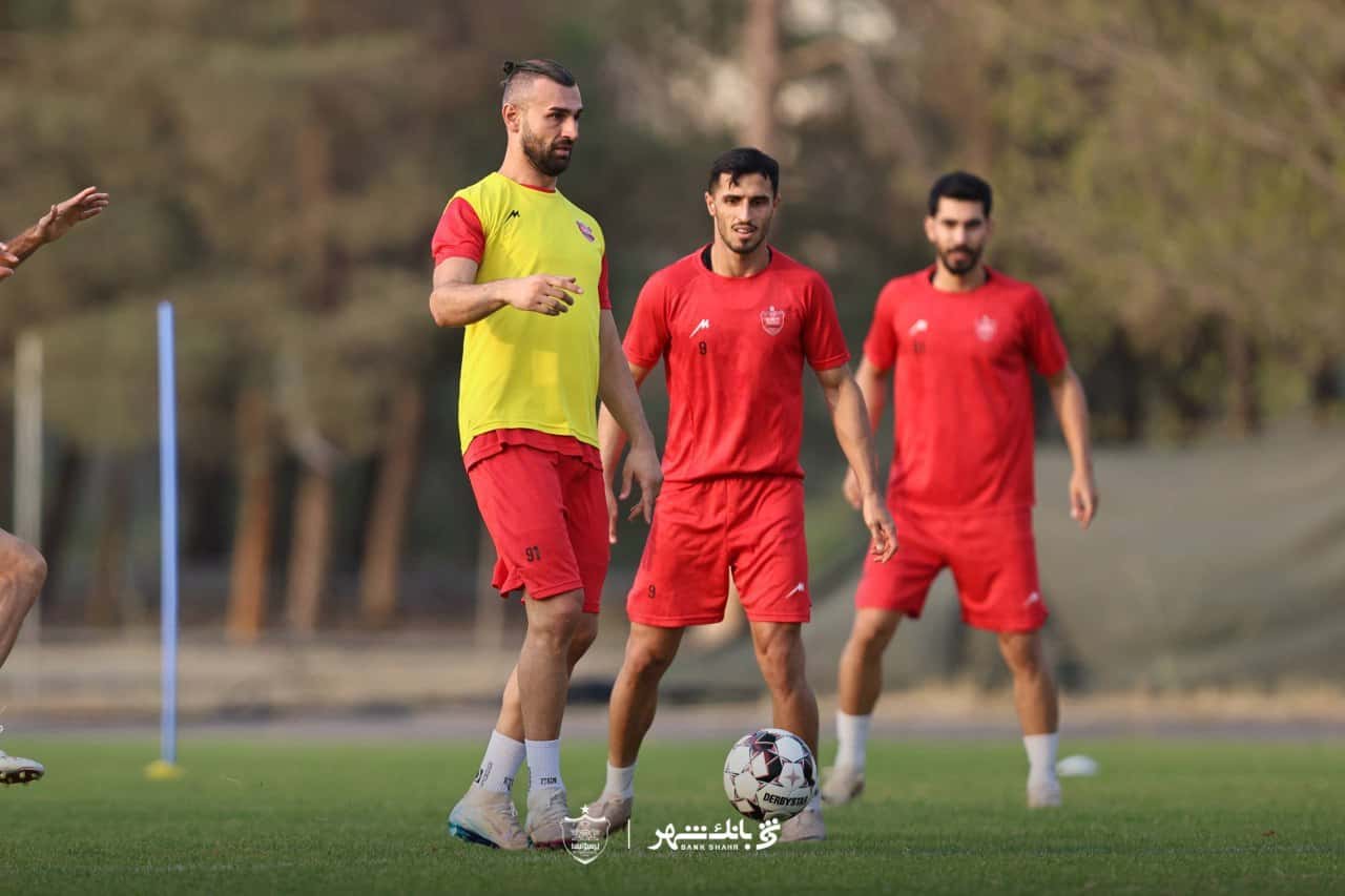 سردار دورسون-تمرین پرسپولیس