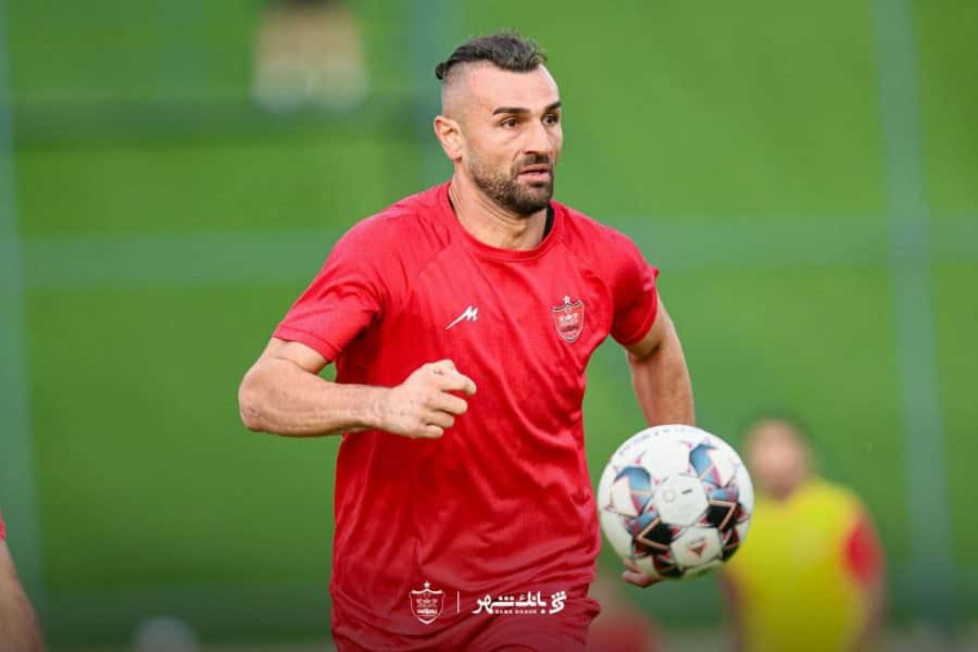 سردار دورسون-تمرین پرسپولیس
