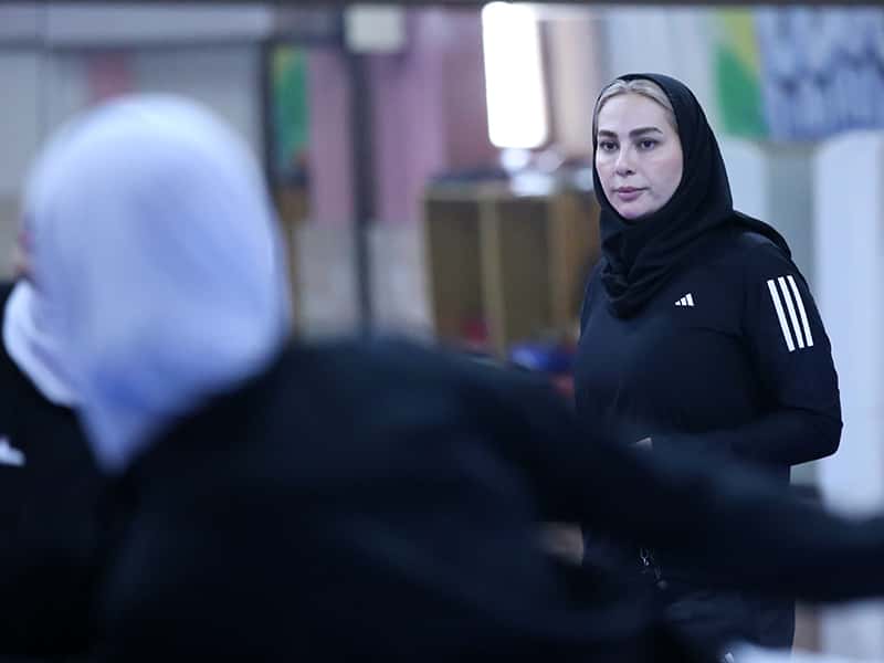 مهروز ساعی-تیم ملی تکواندو زنان