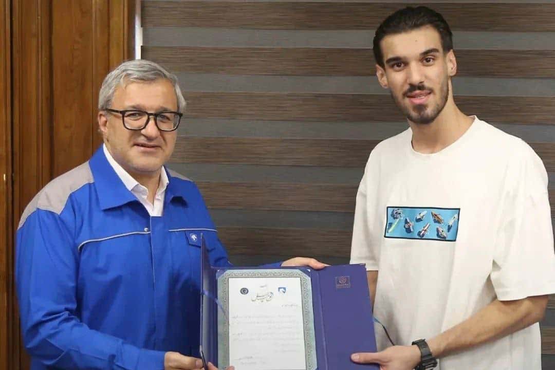 متین حسینی و عادل پیرمحمدی-باشگاه پیکان