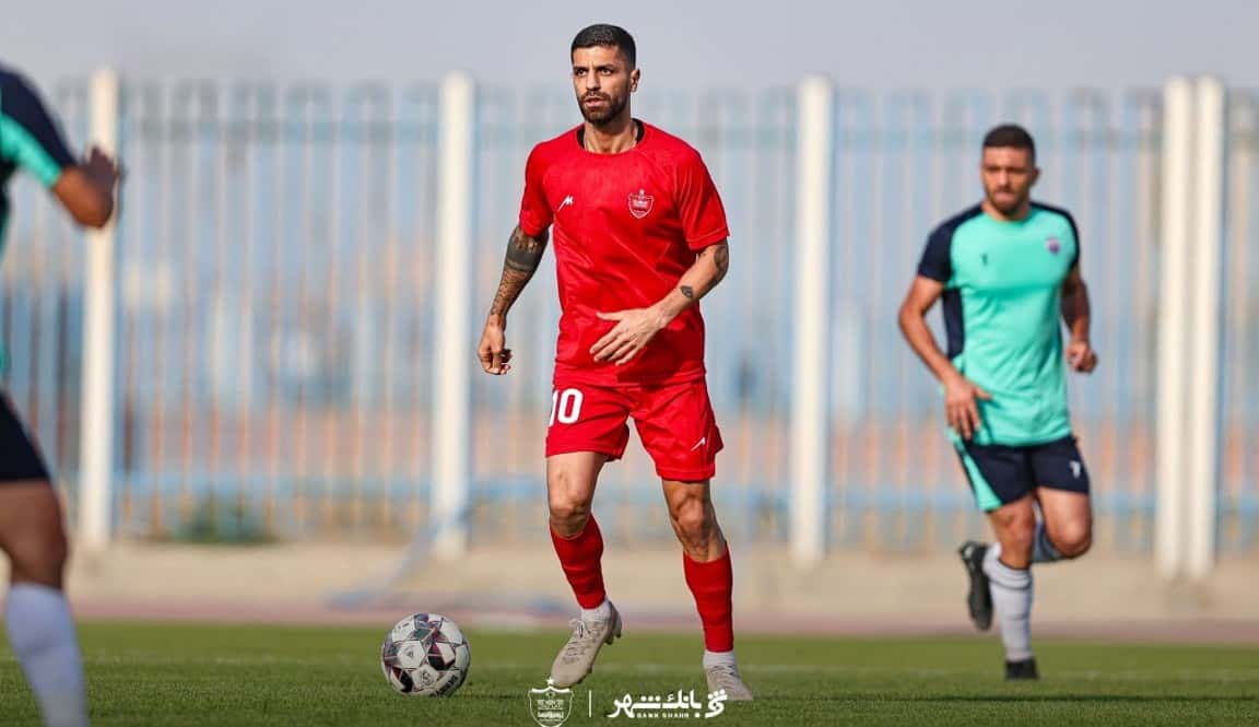 میلاد سرلک هافبک میانی پرسپولیس تهران - پیش فصل پرسپولیس - لیگ برتر ایران