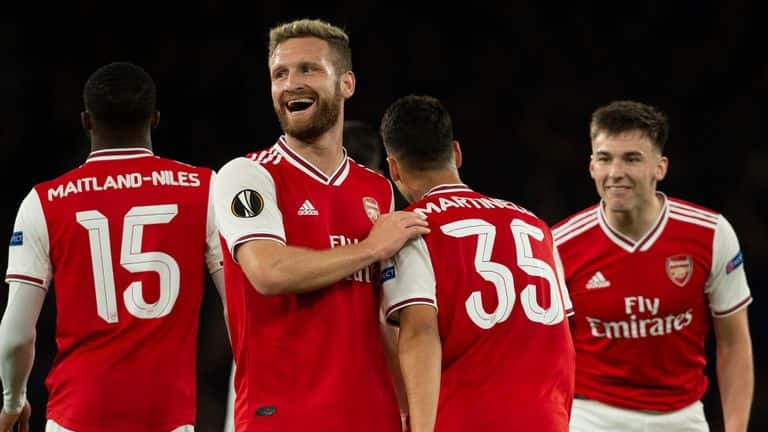 arsenal-آرسنال-مدافع-آلمان-لیگ اروپا