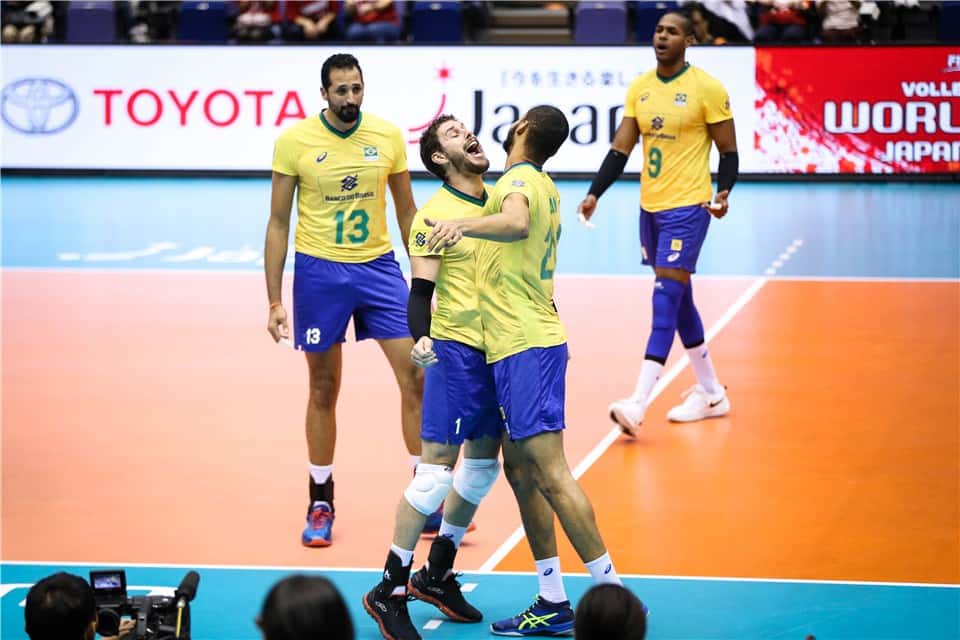 والیبال-تیم ملی والیبال برزیل-فدراسیون والیبال-volleyball