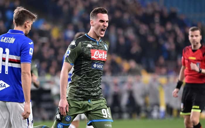 ناپولی-Napoli-ایتالیا-سری آ-سمپدوریا-لهستان