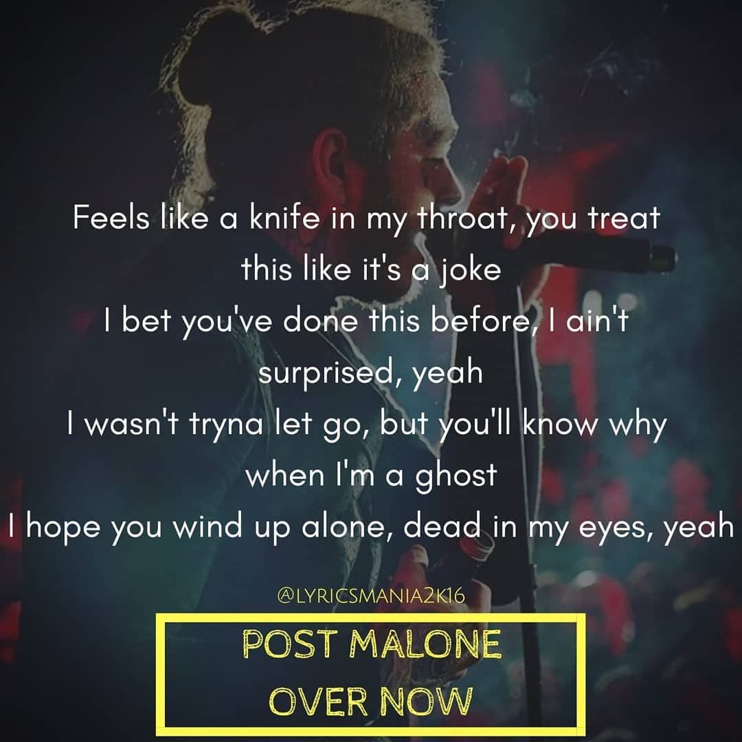 Post Malone - Over Now