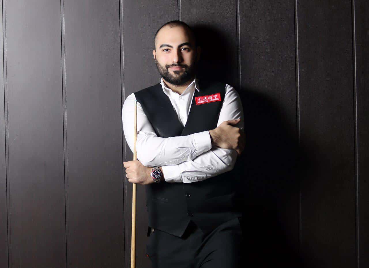 حسین وفایی-اسنوکر آزاد جهان-hossein vafaei-snooker world cup