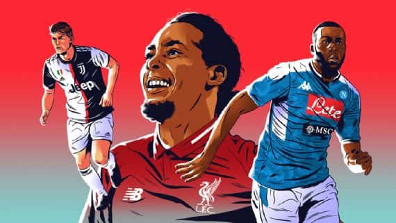 10 مدافع میانی برتر سال 2019 از نگاه ESPN؛ ویرجیل فن دایک بهترین شد