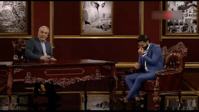 واحدی نیکبخت و اشاره به ماجرای شوخی شیث رضایی در هواپیما و ترسش از پرواز / ویدیو