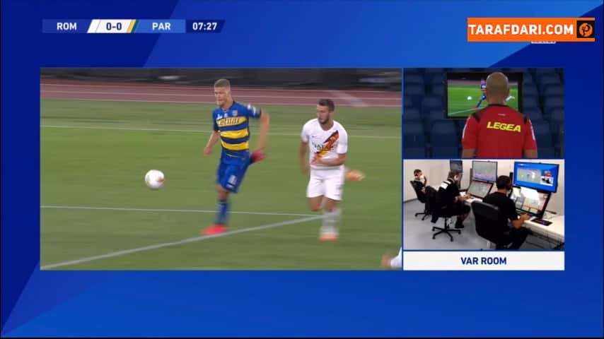 آاس رم / پارما / سری آ / as roma / parma
