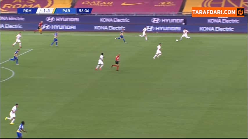 آاس رم / پارما / سری آ / as roma / parma