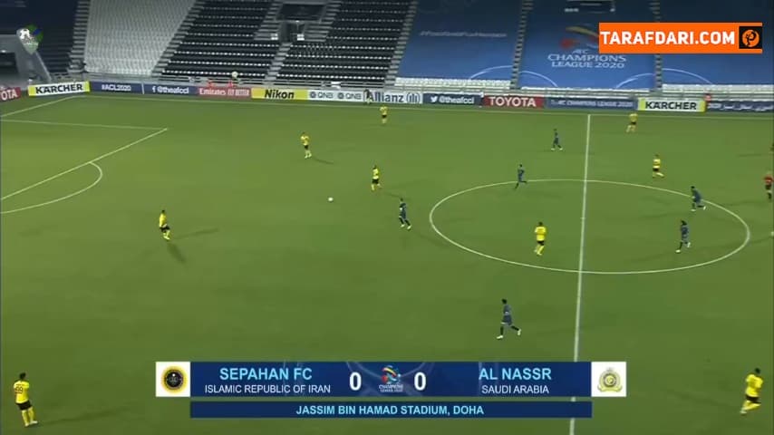 سپاهان / النصر عربستان / لیگ قهرمانان آسیا
