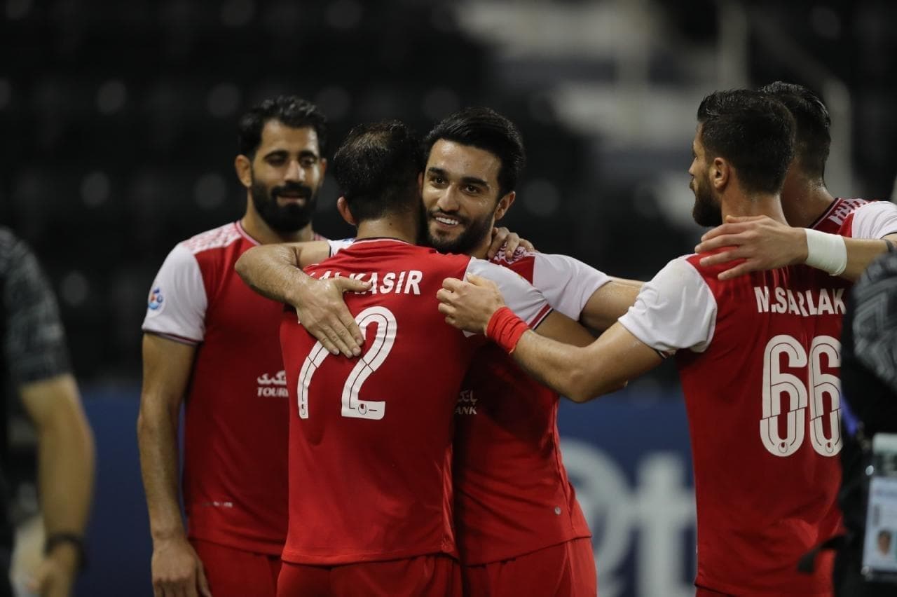 سیامک نعمتی بهترین بازیکن دیدار پرسپولیس و الشارجه شد
