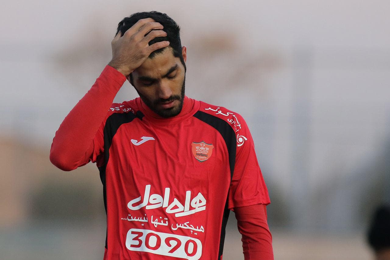 انصاری: گلایه ای از پرسپولیس ندارم؛ باشگاه درخواست کرد چند روز صبر کنم