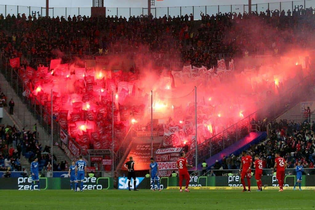 هواداران بایرن مونیخ-استادیوم هوفنهایم-Bayern Munchen Fans