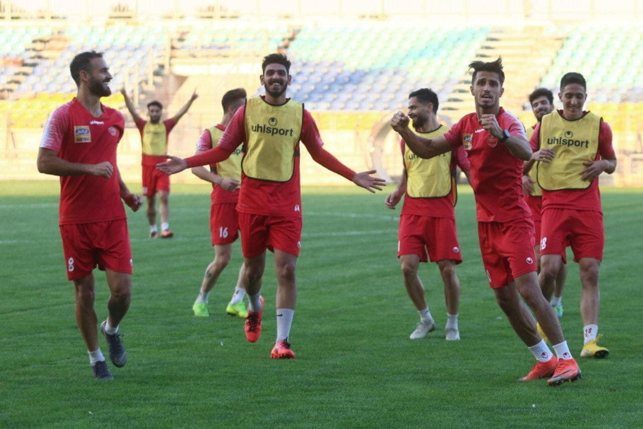 لیگ خلیج فارس / تمرین پرسپولیس