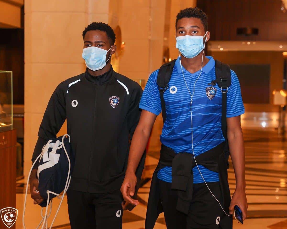 تیم الهلال راهی ورزشگاه محل برگزاری بازی با شباب الاهلی شد!