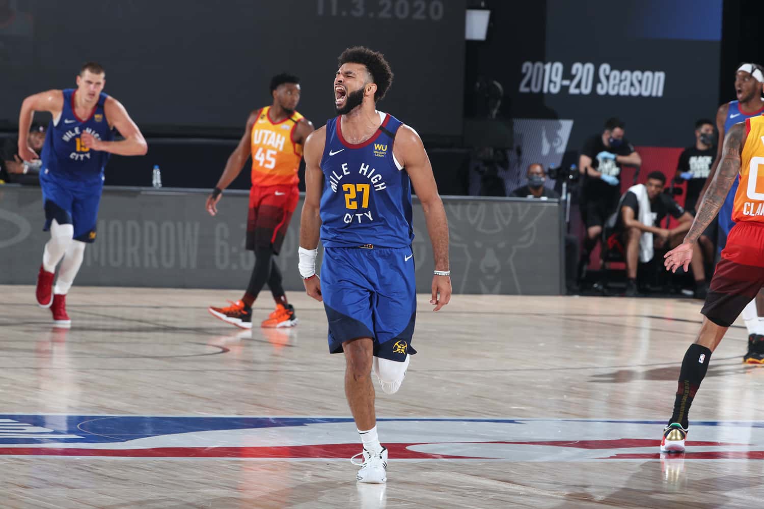 دنور ناگتس - بسکتبال NBA - مسابقات NBA - پلی آف NBA - جمال مری - جمال ماری