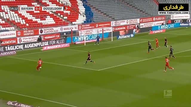 بایرن مونیخ / دوسلدورف / بوندس لیگا / آلمان / bayern munich / Fortuna Dusseldorf