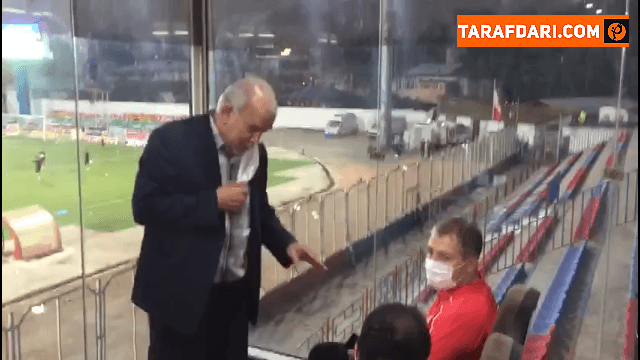 خوشامدگویی غلامرضا بهروان به دراگان اسکوچیچ در ورزشگاه شهید وطنی / ویدیو
