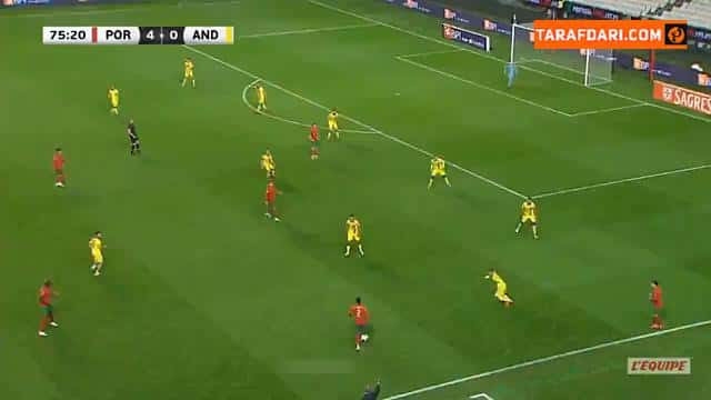 گل به خودی امیلی گارسیا مقابل پرتغال (پرتغال 5-0 آندورا)