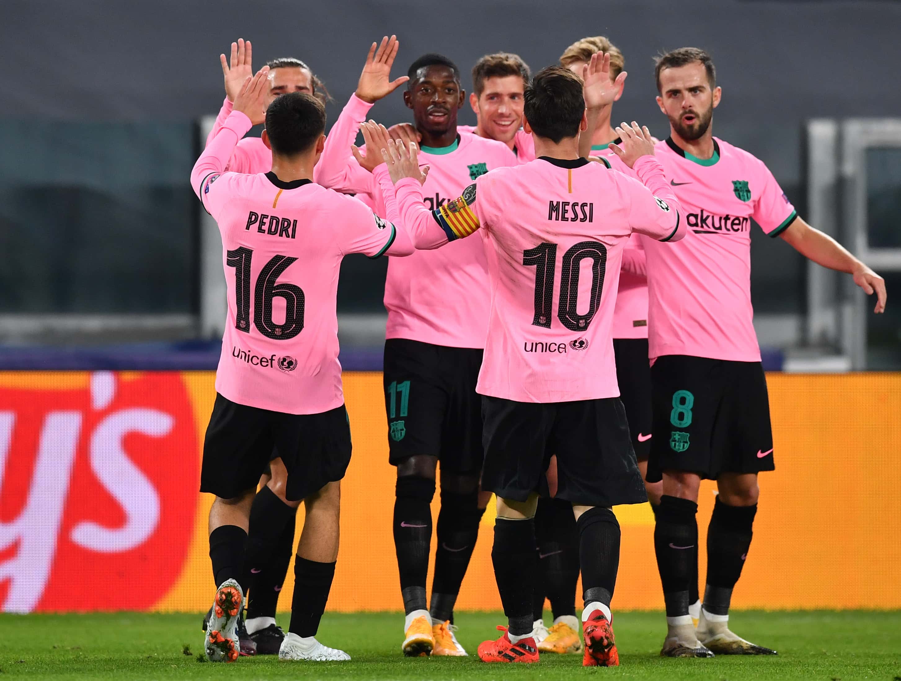 بارسلونا - Barcelona - UCL - لیگ قهرمانان اروپا - UEFA Champions League - گلزنی مقابل یوونتوس