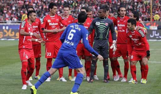 نکونام مقابل پرسپولیس