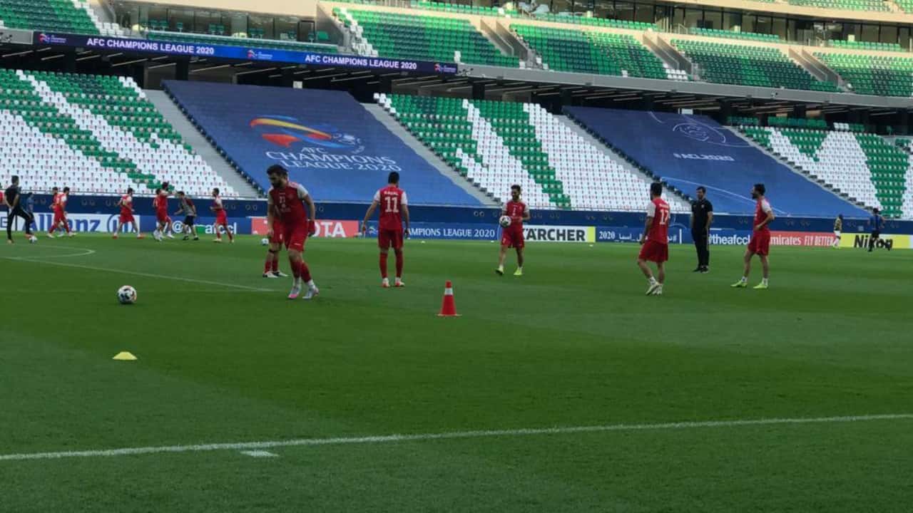 تمرین پرسپولیس