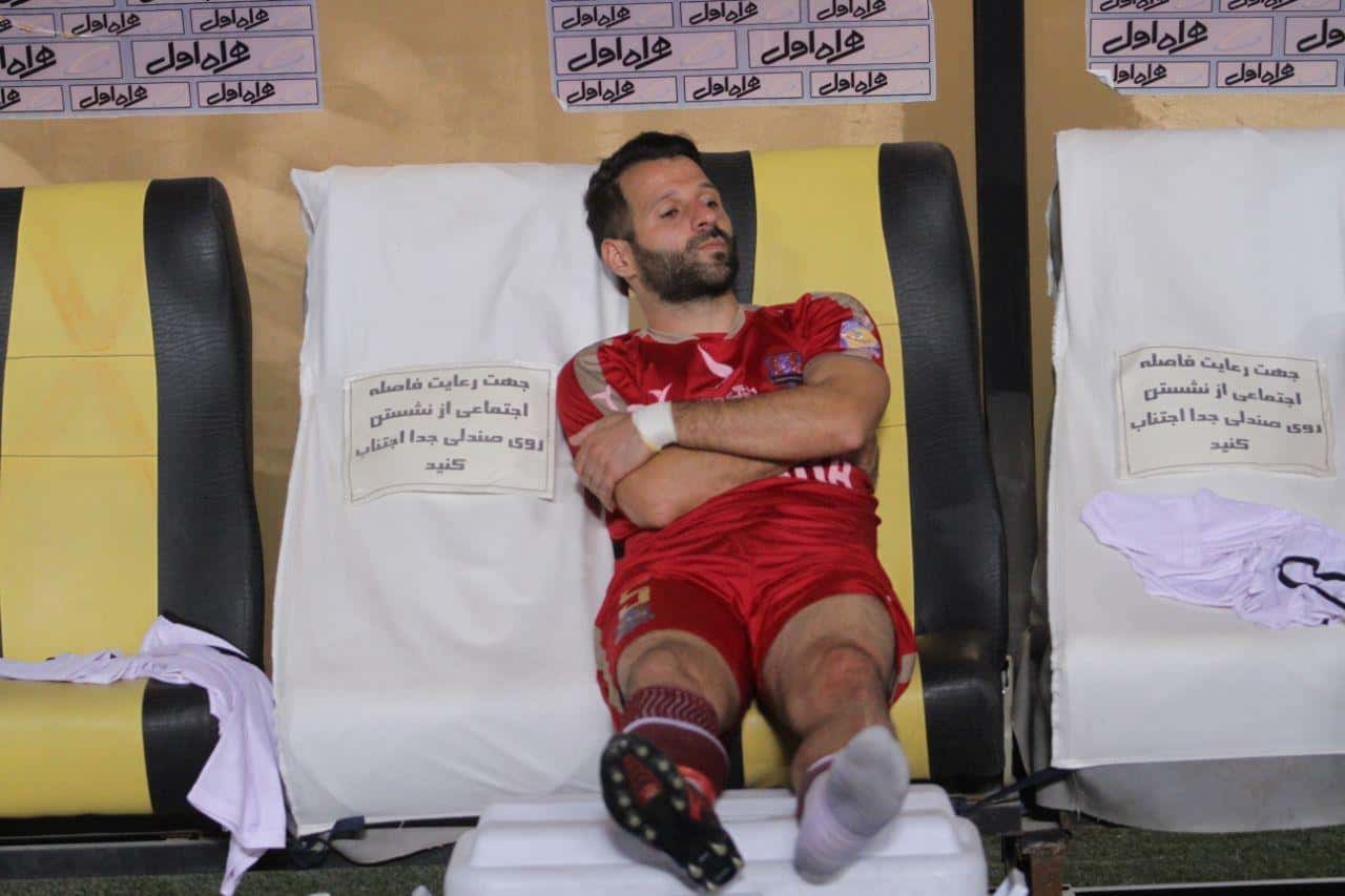 مدافع مصدوم تیم نساجی