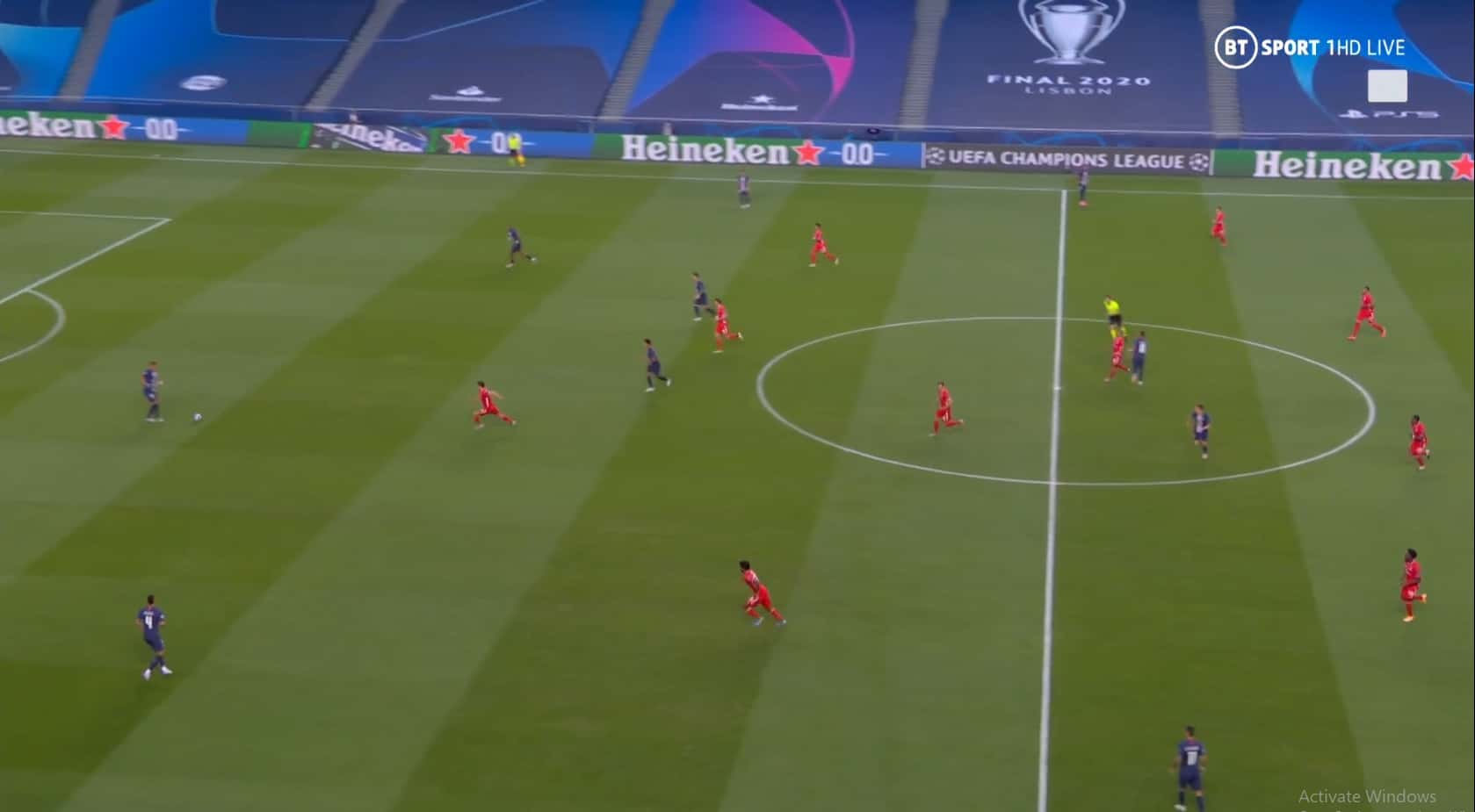 بازی پاری سن ژرمن 0-1 بایرن مونیخ