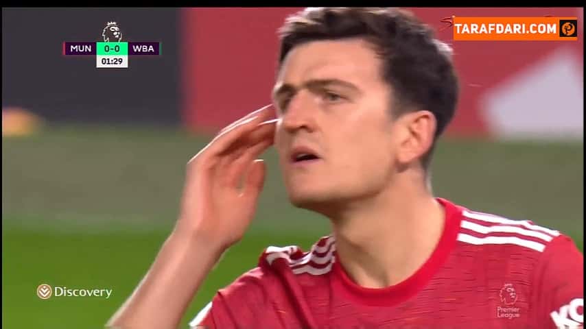 خلاصه بازی منچستریونایتد 1-0 وست برومویچ (لیگ برتر انگلیس - 2020/21)