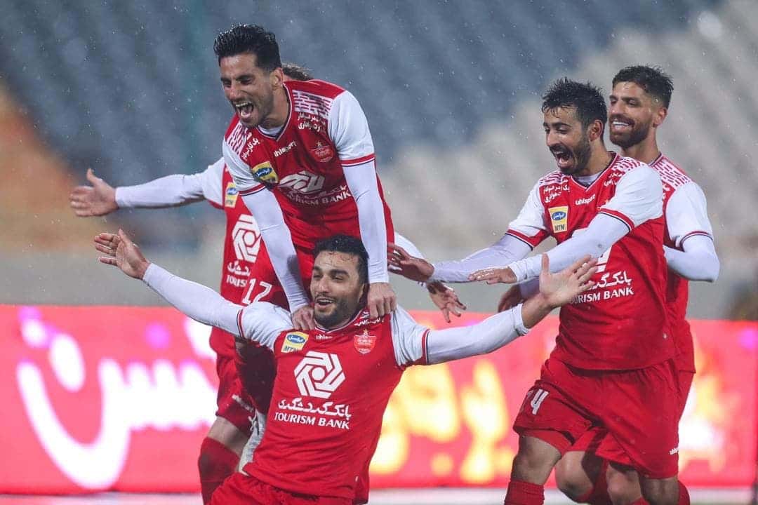 پرسپولیس 1-0 صنعت نفت آبادان؛ بُرد بارانی