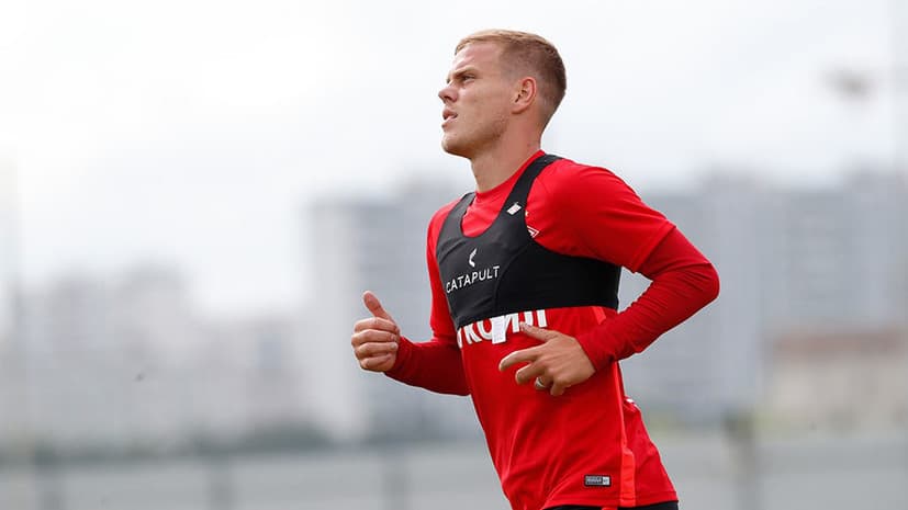 اسپارتاک مسکو/مهاجم روس/Russian Striker/Spartak Moscow