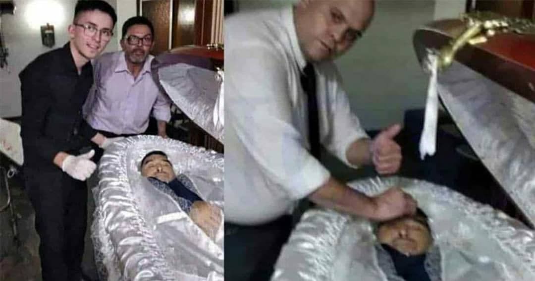 در پزشکی قانونی آرژانتین این چند نفر با جسد مارادونا عکس گرفتن که منجر به اخراج همه آنها شد