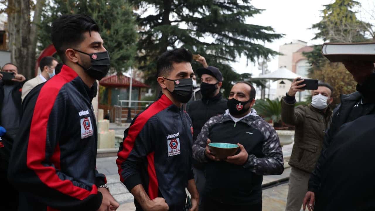 پرسپولیسی ها راهی فرودگاه شدند / گزارش تصویری