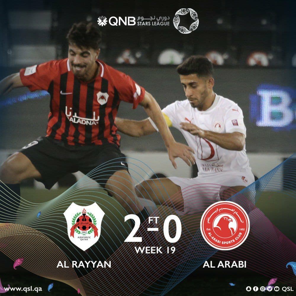 الریان 2-0 العربی؛ پیروزی شجاع خلیل زاده برابر مهرداد محمدی