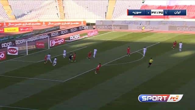 گل سردار آزمون به سوریه روی شروع مجدد دیدنی علیرضا بیرانوند (ایران 2-0 سوریه)