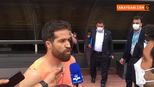 حسن تفتیان: قبل از شروع فینال کفش هایم به سرقت رفت / ویدیو اختصاصی