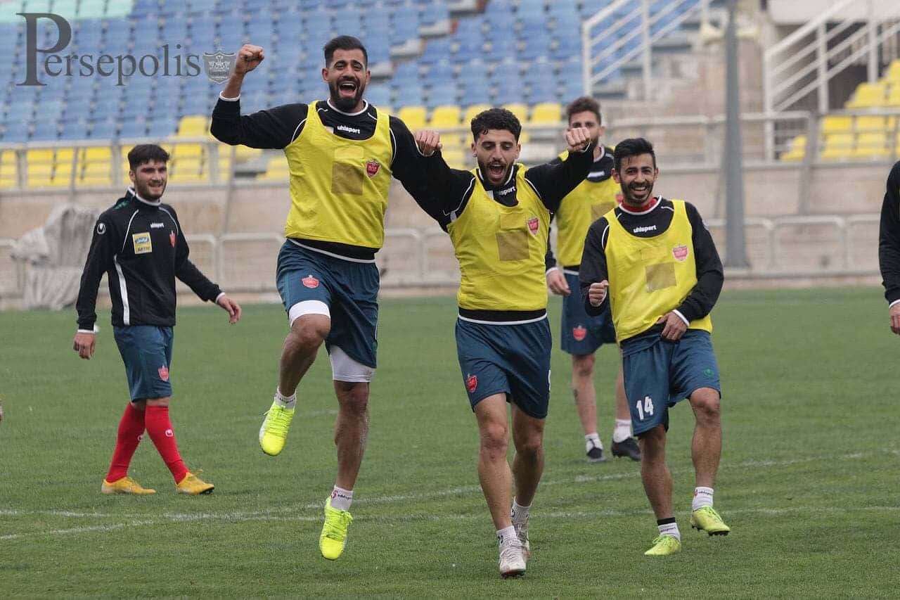 گزارش تمرین پرسپولیس؛ حضور انصاری با لباس شخصی؛ کری شیری و عالیشاه