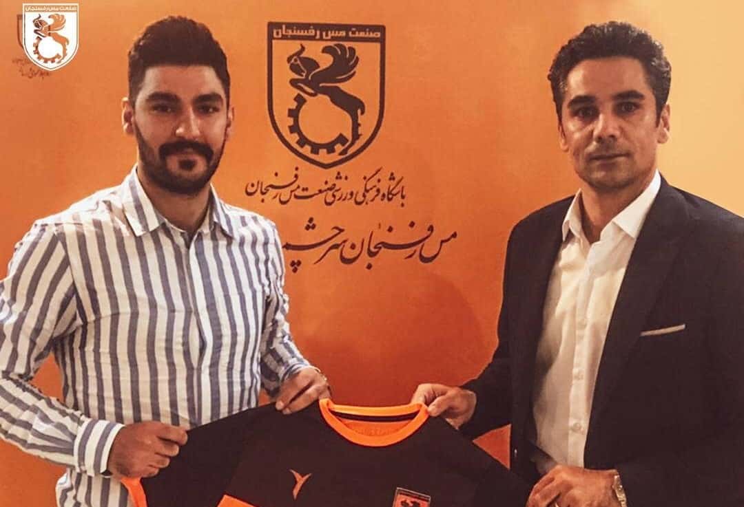 نوشی صوفیانی با مس رفسنجان دو ساله تمدید کرد