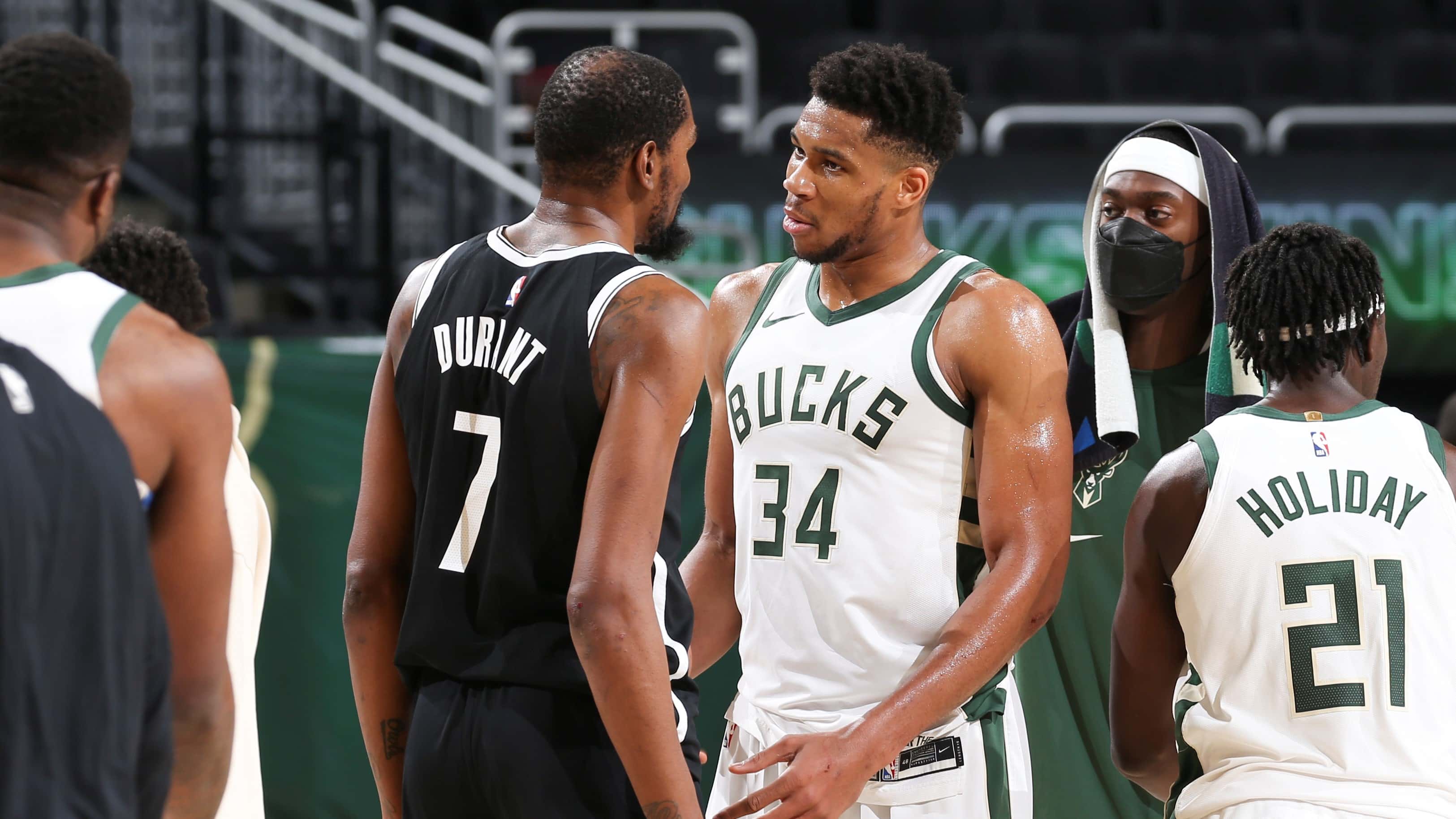 پلی آف بسکتبال NBA با پخش زنده طرفداری؛ میلواکی باکس - بروکلین نتس